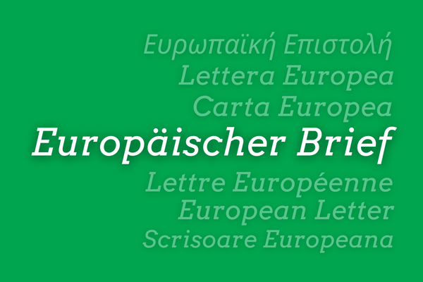 Europaische Brief DE - UEF