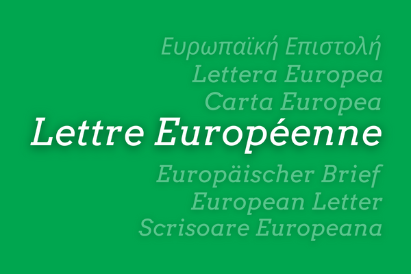 Lettre Europeene FR banner - UEF