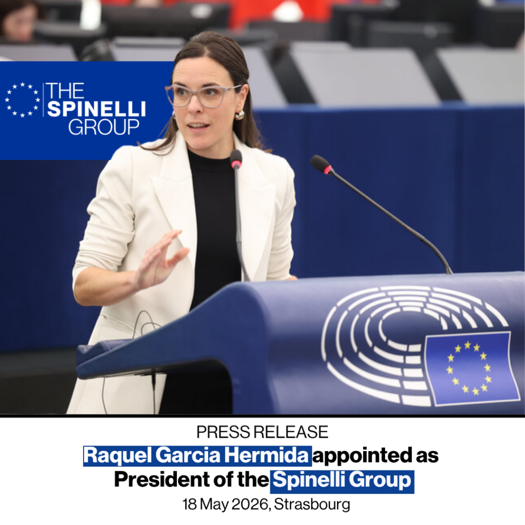 21 May PR on Raquel Appointment as Spinelli Group 2 - UEF